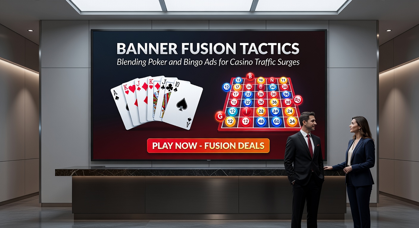 Affiliate dashboard showing traffic spikes from poker-bingo banner campaigns, with graphs highlighting conversion surges