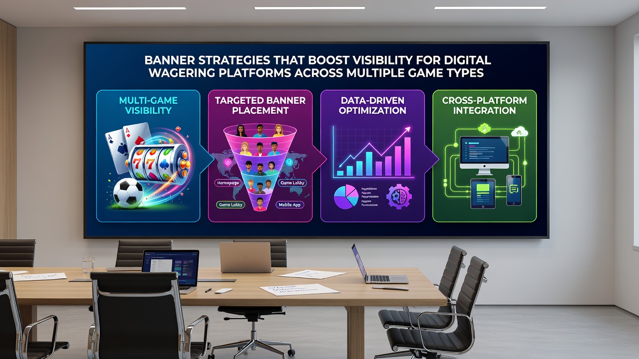 Banner examples promoting poker tournaments and bingo rooms on a digital wagering site