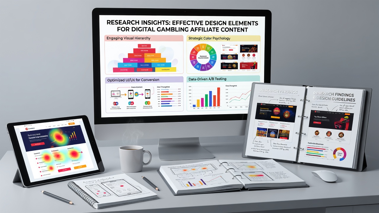 Examples of effective call-to-action buttons and mobile responsive layouts in gambling affiliate templates