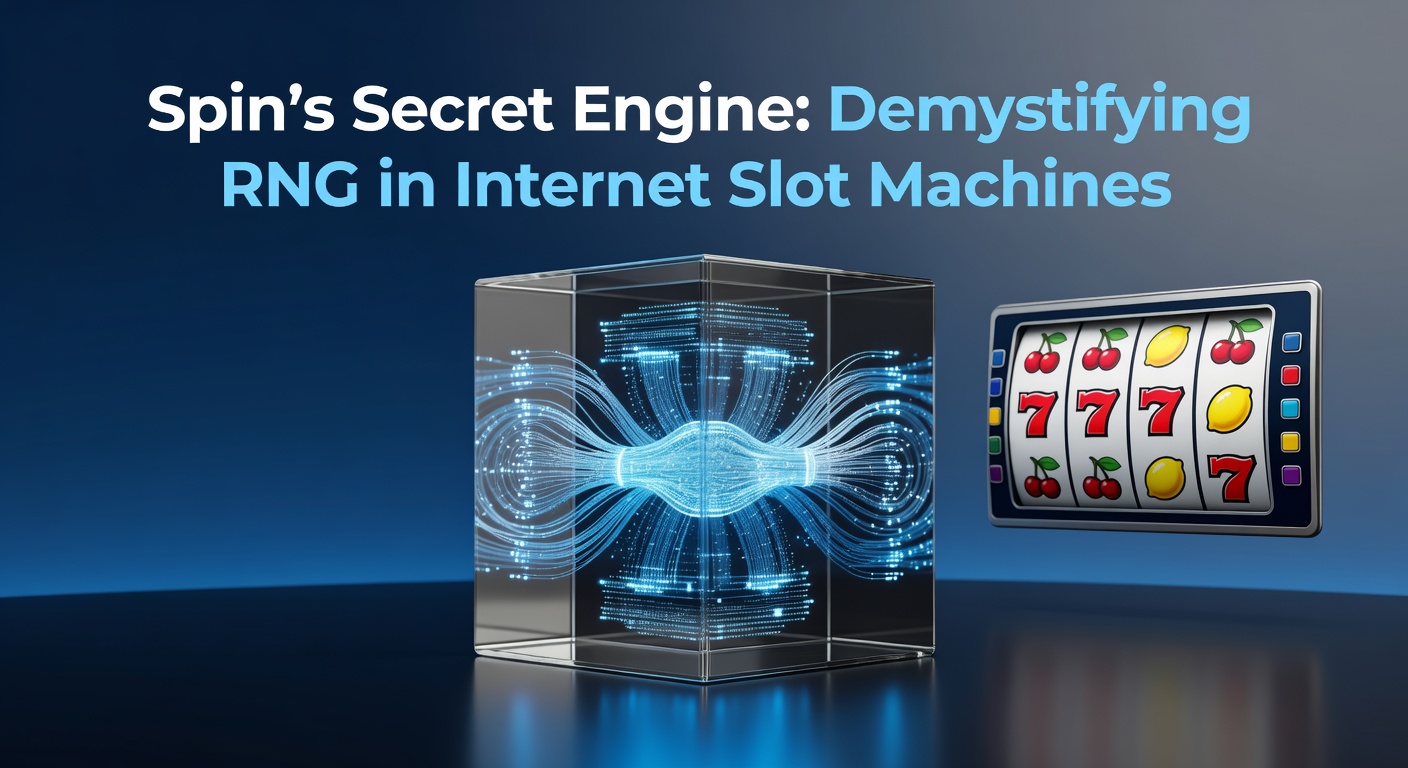 Close-up of digital slot machine reels spinning with glowing symbols, illustrating the invisible RNG calculations happening behind the scenes